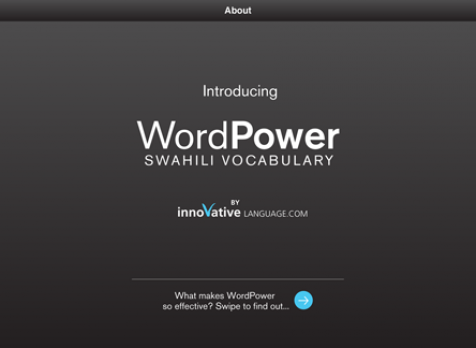 Screenshot 1 - WordPower Lite for iPad - Swahili   
